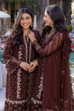 Exotic Galore – Embroidered 3pcs – Azure Eid Festive Collection’22 – AZURE - Patel Brothers NX 12