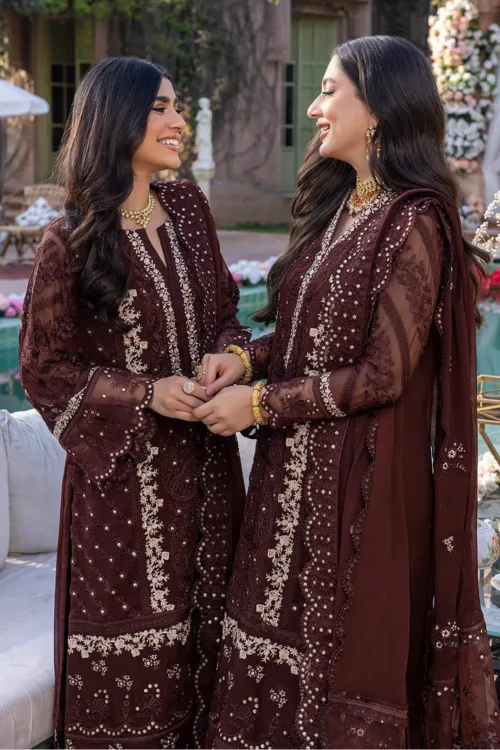 Exotic Galore – Embroidered 3pcs – Azure Eid Festive Collection’22 – AZURE - Patel Brothers NX 4