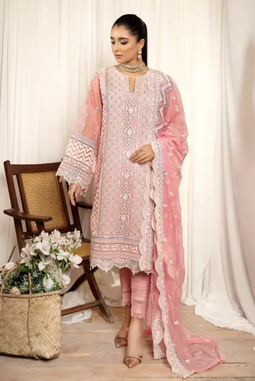 Exotic Galore – Embroidered 3pcs – Azure Eid Festive Collection’22 – AZURE - Patel Brothers NX 13