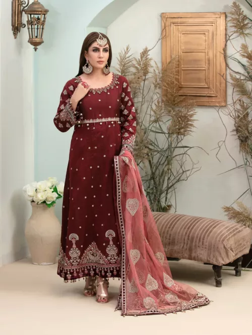 Exotic Galore – Embroidered 3pcs – Azure Eid Festive Collection’22 – AZURE - Patel Brothers NX 14