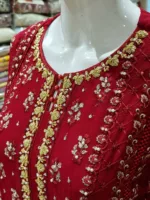 Agha Noor 3pc Chiffon Embroidered Suit ’23 | S101 - Patel Brothers NX 9