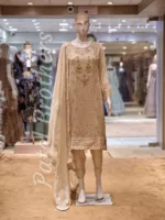 Agha Noor 3pc Chiffon Embroidered Suit ’23 | S105 - Patel Brothers NX 8
