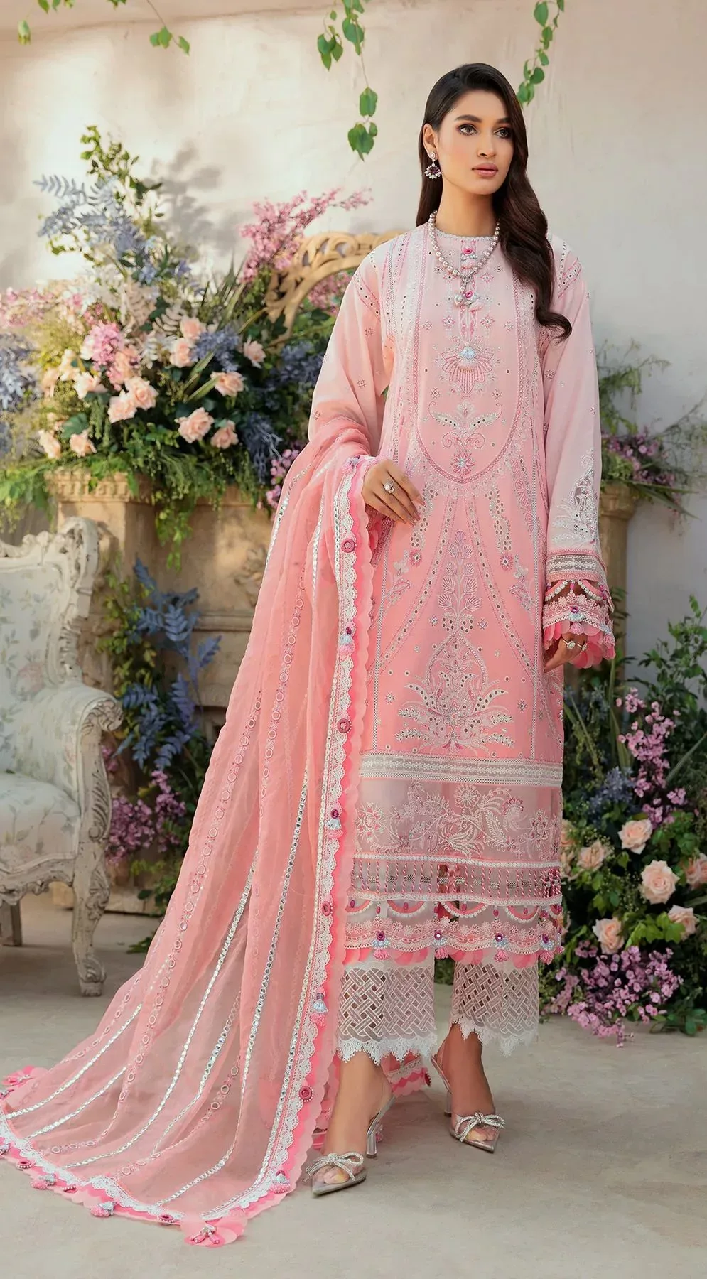 Anaya Chikankari by Kiran Chaudary | PALWASHAY ACL22-01 - Patel Brothers NX 3 Anaya Chikankari by Kiran Chaudary | PALWASHAY ACL22-01 - Patel Brothers NX 3