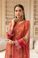 Charizma Unstitched Embroidered Chiffon Collection VSL22-12 - Patel Brothers NX 7