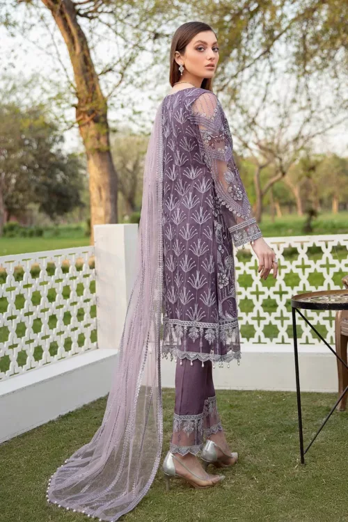 Ramsha Net Embroidered | M-401 - Patel Brothers NX 2