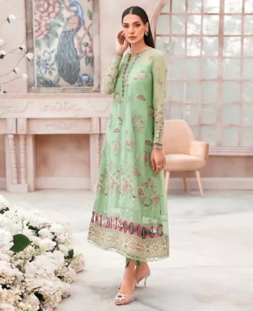 Mehfilen Luxury Unstitched by Xenia Formals | CYRA XFU-22-399 - Patel Brothers NX 2