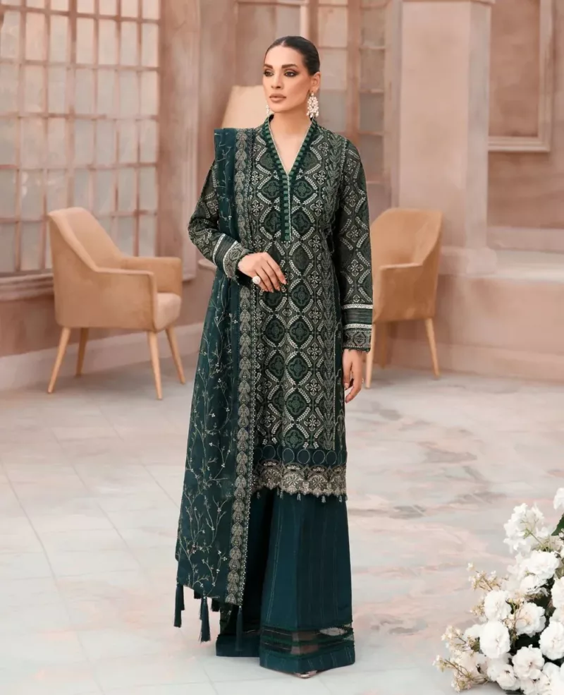 Mehfilen Luxury Unstitched by Xenia Formals | WARINA XFU-22-392 - Patel Brothers NX 3