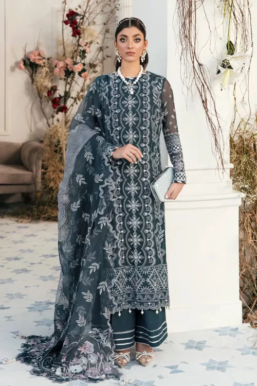 Nureh Elanora Embroidered Embellished Luxury Collection | NEL-19 - Patel Brothers NX
