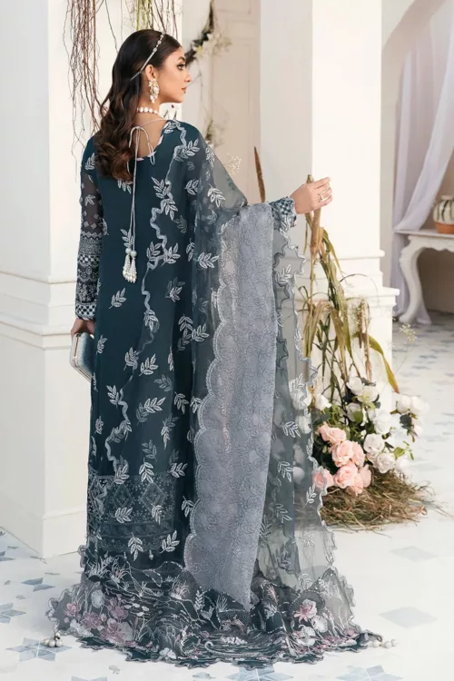 Nureh Elanora Embroidered Embellished Luxury Collection | NEL-19 - Patel Brothers NX 4