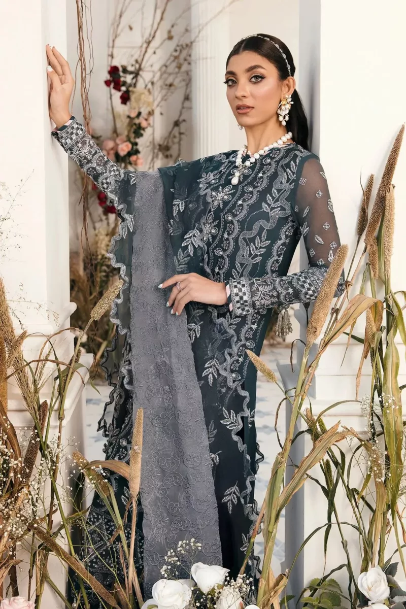 Nureh Elanora Embroidered Embellished Luxury Collection | NEL-19 - Patel Brothers NX 5
