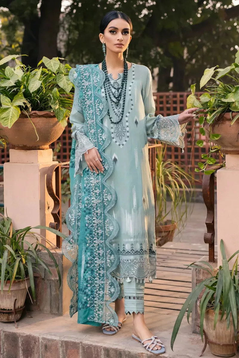 Maya Jacquard Lawn By Nureh | NJ-46 - Patel Brothers NX 3