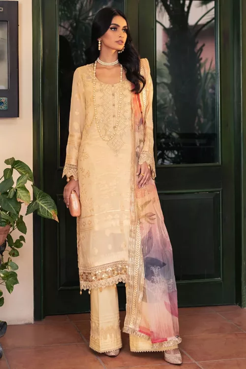 Mehfilen Luxury Unstitched by Xenia Formals | CYRA XFU-22-399 - Patel Brothers NX 19