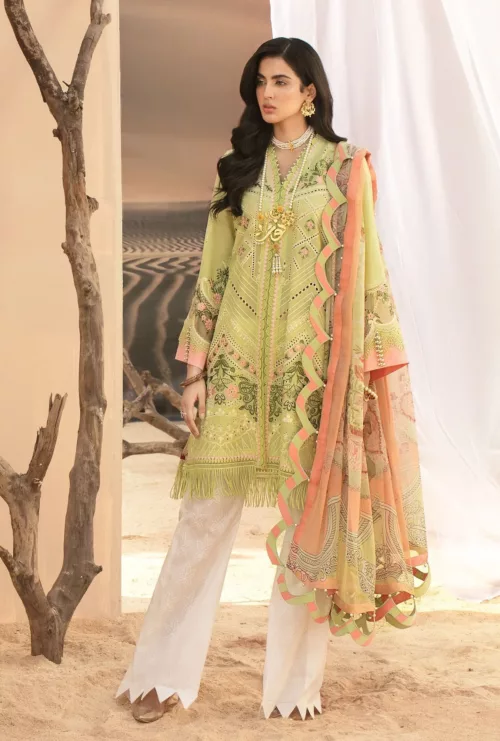 Noor by Saadia Asad Luxury Lawn Collection ’21 | D1-A - Patel Brothers NX