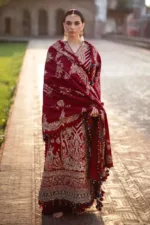 Sana Safinaz Winter Luxury Collection ’22 -S221-001A-CL - Patel Brothers NX 12