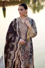 Sana Safinaz Winter Luxury Collection ’22 -S221-001B-CL - Patel Brothers NX 15