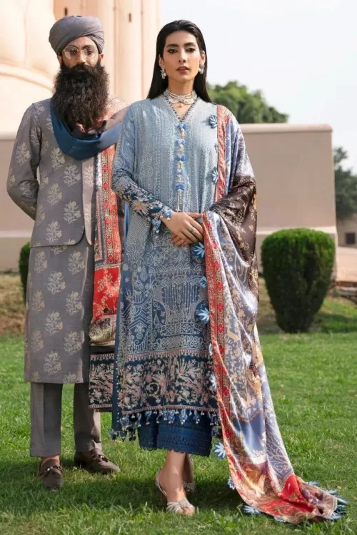 Sana Safinaz Winter Luxury Collection ’22 -S221-004A-CP - Patel Brothers NX
