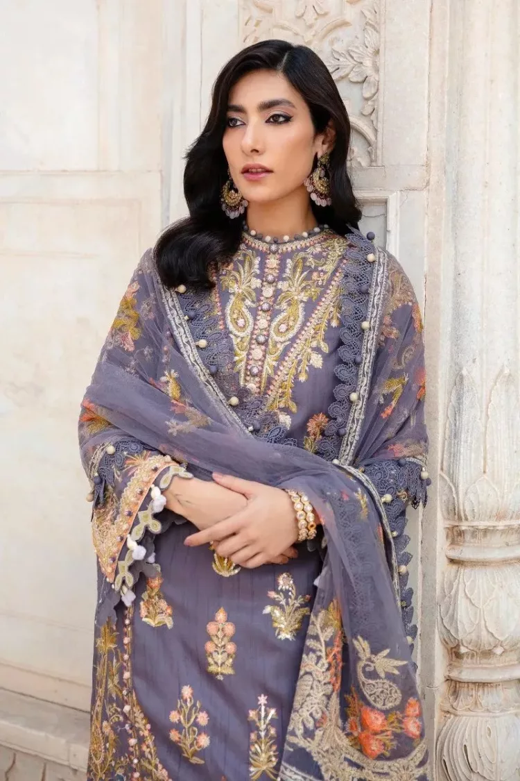 Sana Safinaz Winter Luxury Collection ’22 -S221-005B-CT - Patel Brothers NX 7