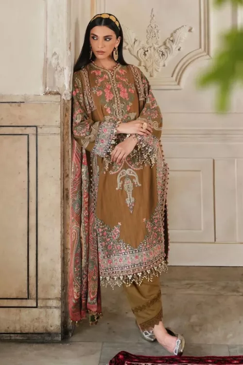 Sana Safinaz Winter Luxury Collection ’22 -S221-006B-CP - Patel Brothers NX