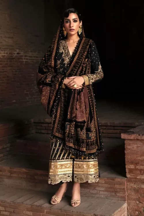 Sana Safinaz Winter Luxury Collection ’22 -S221-007A-CP - Patel Brothers NX