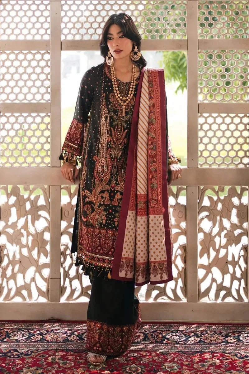 Sana Safinaz Winter Luxury Collection ’22 -S221-008A-CP - Patel Brothers NX 3