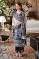 Sana Safinaz Winter Luxury Collection ’22 -S221-008B-CP - Patel Brothers NX 11