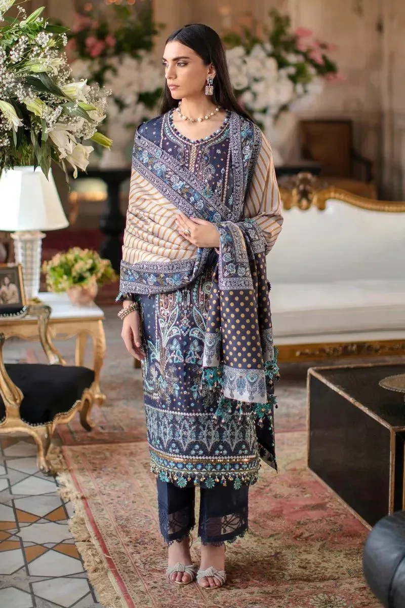 Sana Safinaz Winter Luxury Collection ’22 -S221-008B-CP - Patel Brothers NX 3