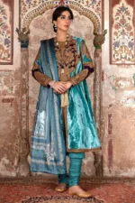 Sana Safinaz Winter Luxury Collection ’22 -V221-005-CL - Patel Brothers NX 14