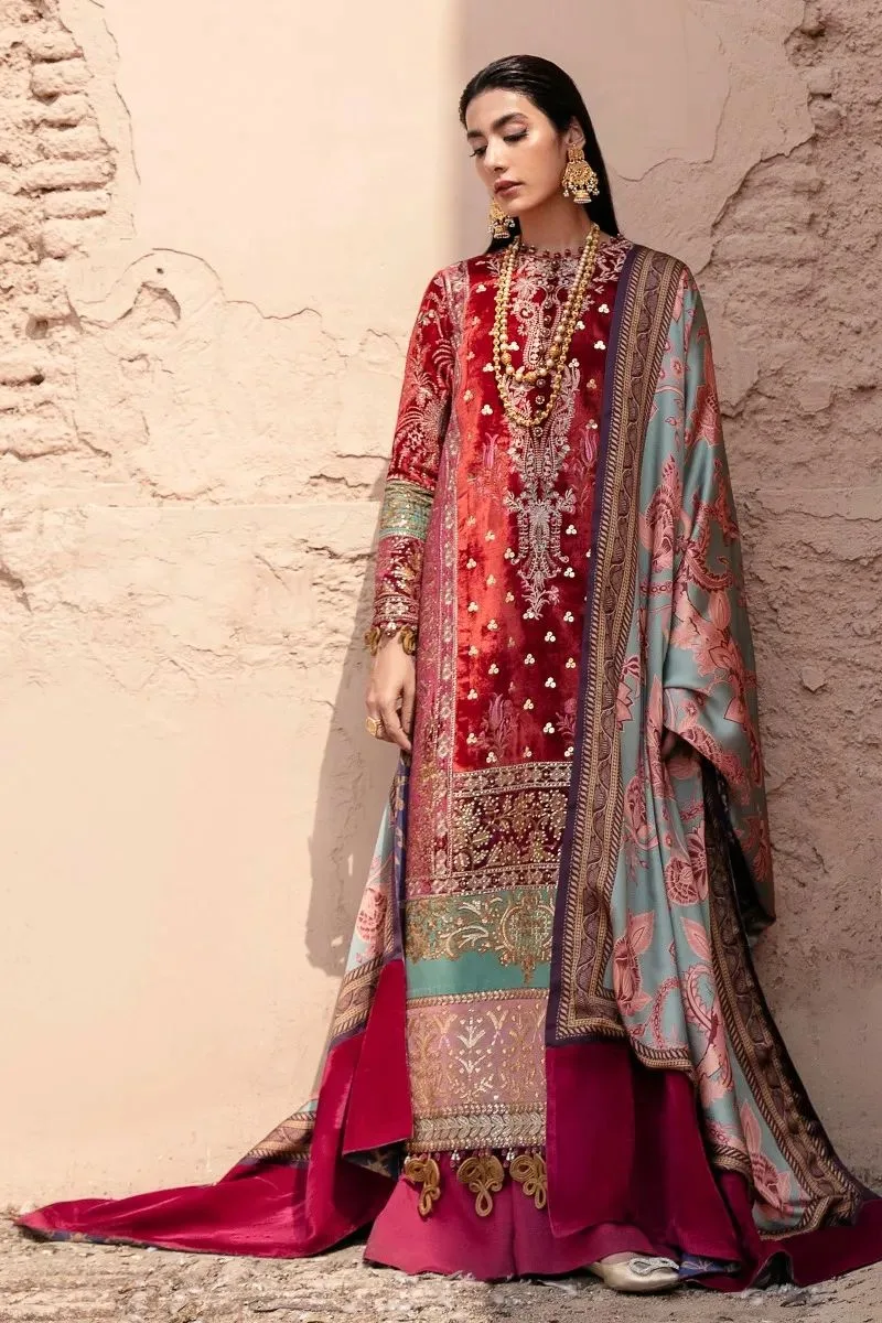 Sana Safinaz Winter Luxury Collection ’22 -V221-007-CL - Patel Brothers NX 11
