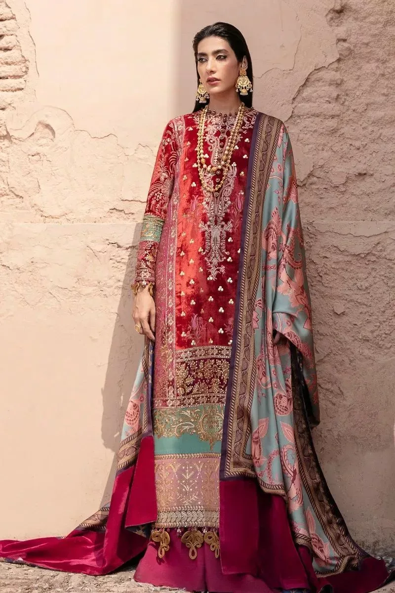 Sana Safinaz Winter Luxury Collection ’22 -V221-007-CL - Patel Brothers NX 3