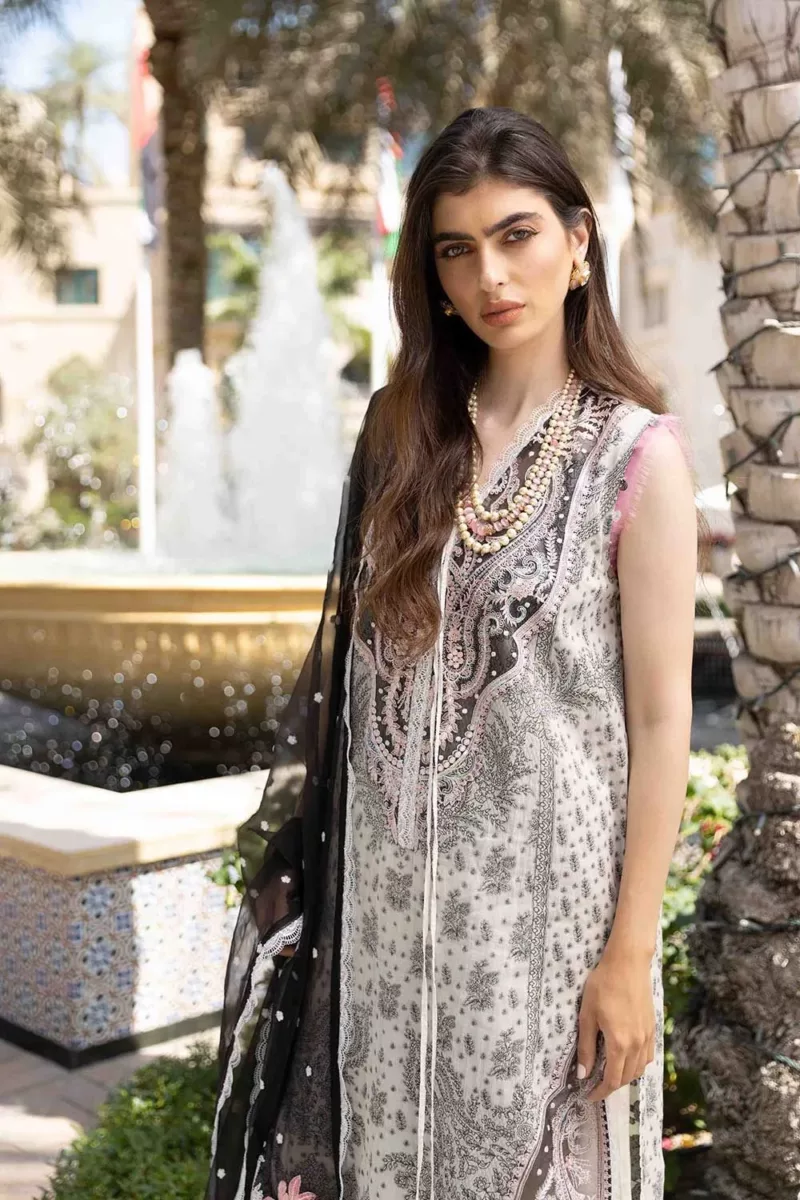Sobia Nazir Luxury Lawn Collection 22-13A - Patel Brothers NX 4
