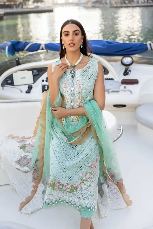 Sobia Nazir Luxury Lawn Collection 22-3B - Patel Brothers NX