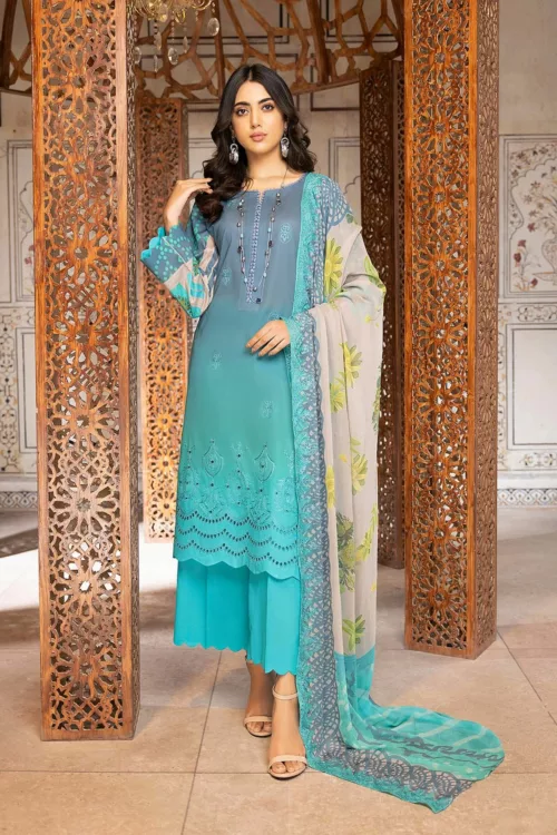 RJ-09 Jaan-e-Adaa by Raji’s Lawn Collection 2023 - Patel Brothers NX 12