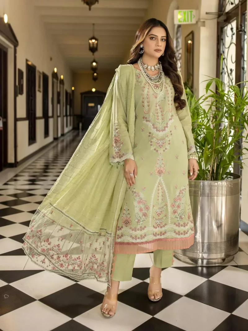 RJ-04 Jaan-e-Adaa by Raji’s Lawn Collection 2023 - Patel Brothers NX 5