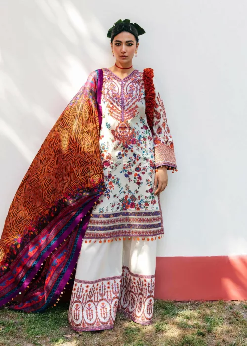 RJ-09 Jaan-e-Adaa by Raji’s Lawn Collection 2023 - Patel Brothers NX 11