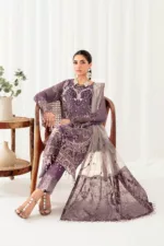 Ramsha Rangoon Chiffon Embroidered Suit | D-1002 - Patel Brothers NX 12