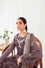 Ramsha Rangoon Chiffon Embroidered Suit | D-1002 - Patel Brothers NX 11