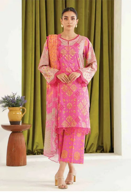 Charizma Unstitched Silk Fall Collection | CTW-05 - Patel Brothers NX 11