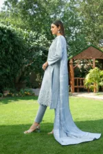 Gulshanara D-2233 Broshia Banarsi Lawn by Tawakkal Fabrics - Patel Brothers NX 8