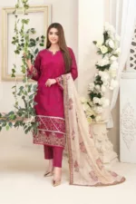 Kaiya D-9176 Semi-Stitched Embroidered Lawn by Tawakkal Fabrics - Patel Brothers NX 6