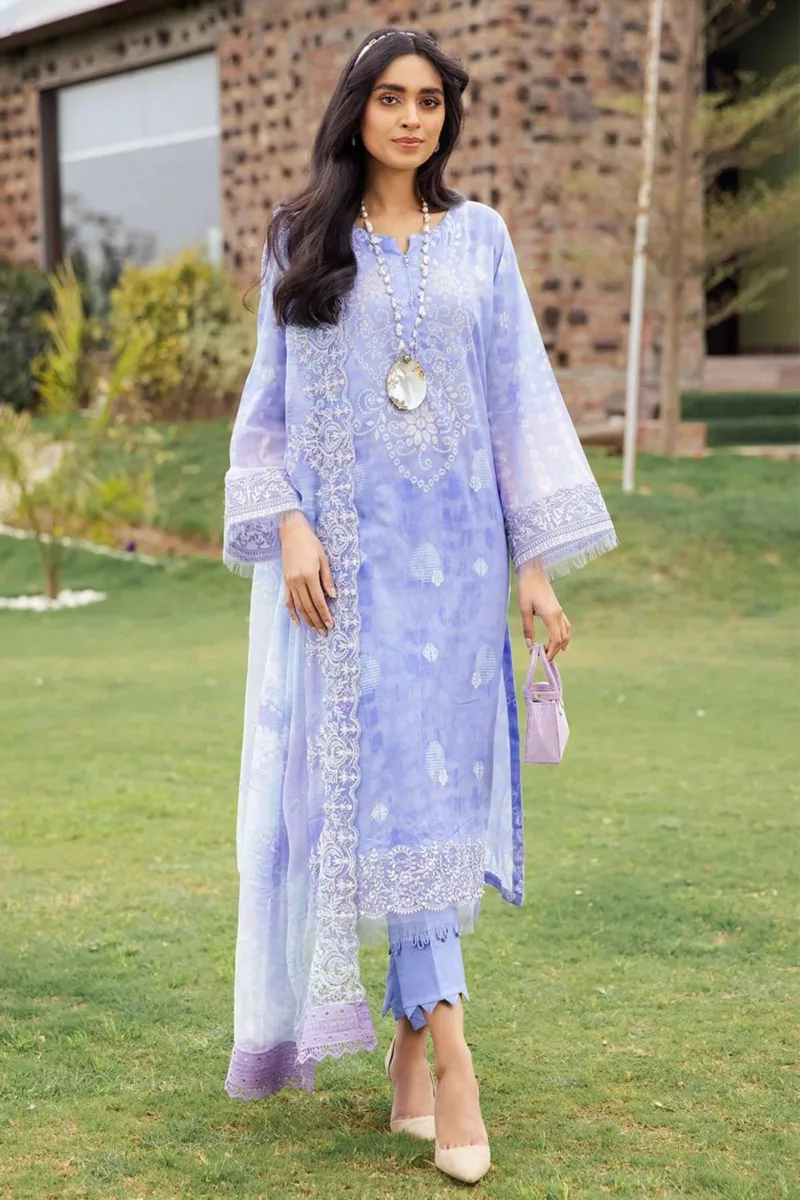 Gardenia NSG-102 Embroidered Lawn by Nureh - Patel Brothers NX 3