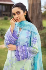 Gardenia NSG-103 Embroidered Lawn by Nureh - Patel Brothers NX 12