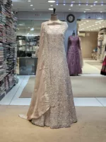 Soft Organza Embroidered Gown | SZA-70 B - Patel Brothers NX 7