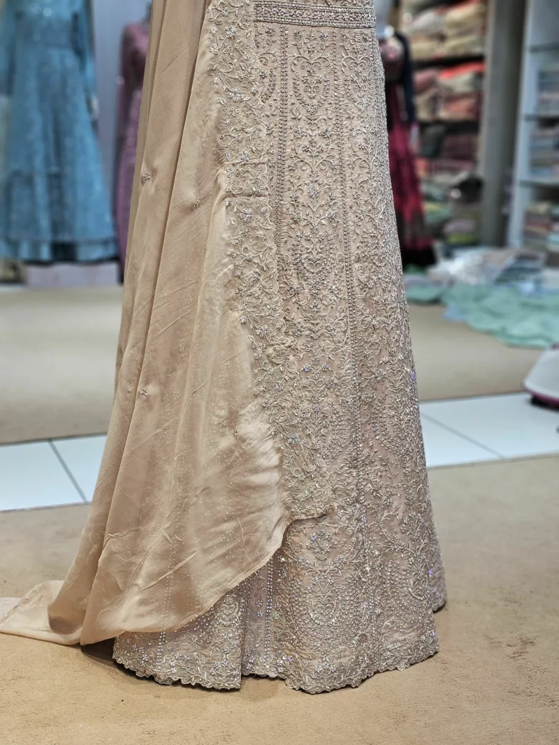 Soft Organza Embroidered Gown | SZA-70 B - Patel Brothers NX 5