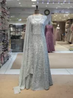 Soft Organza Embroidered Gown | SZA-73 C - Patel Brothers NX 7