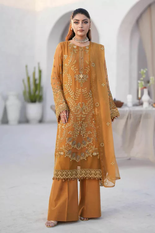 Khus Khas | Embroidered Chiffon | DIANE K-1503 - Patel Brothers NX 2