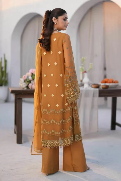 Khus Khas | Embroidered Chiffon | DIANE K-1503 - Patel Brothers NX 3