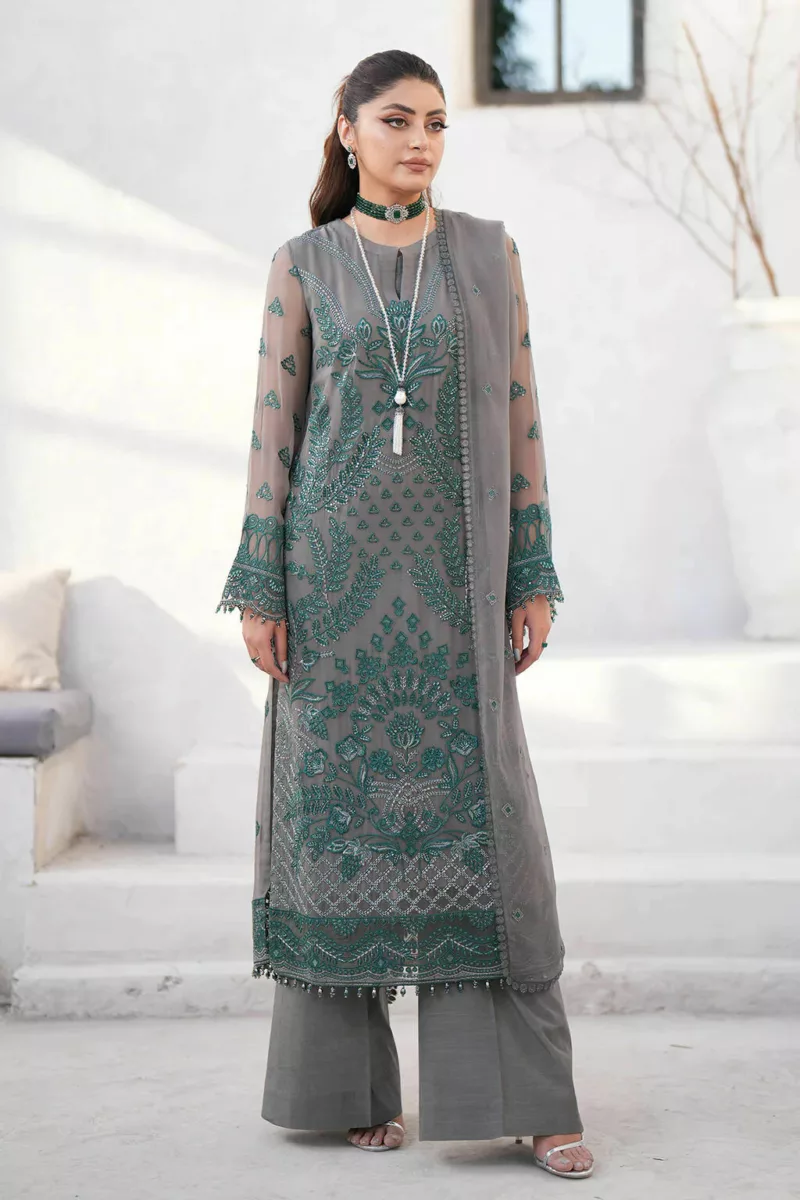 Khus Khas | Embroidered Chiffon | ELLE K-1508 - Patel Brothers NX 3