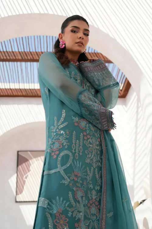 Khus Khas | Embroidered Chiffon | FAE K-1505 - Patel Brothers NX 4