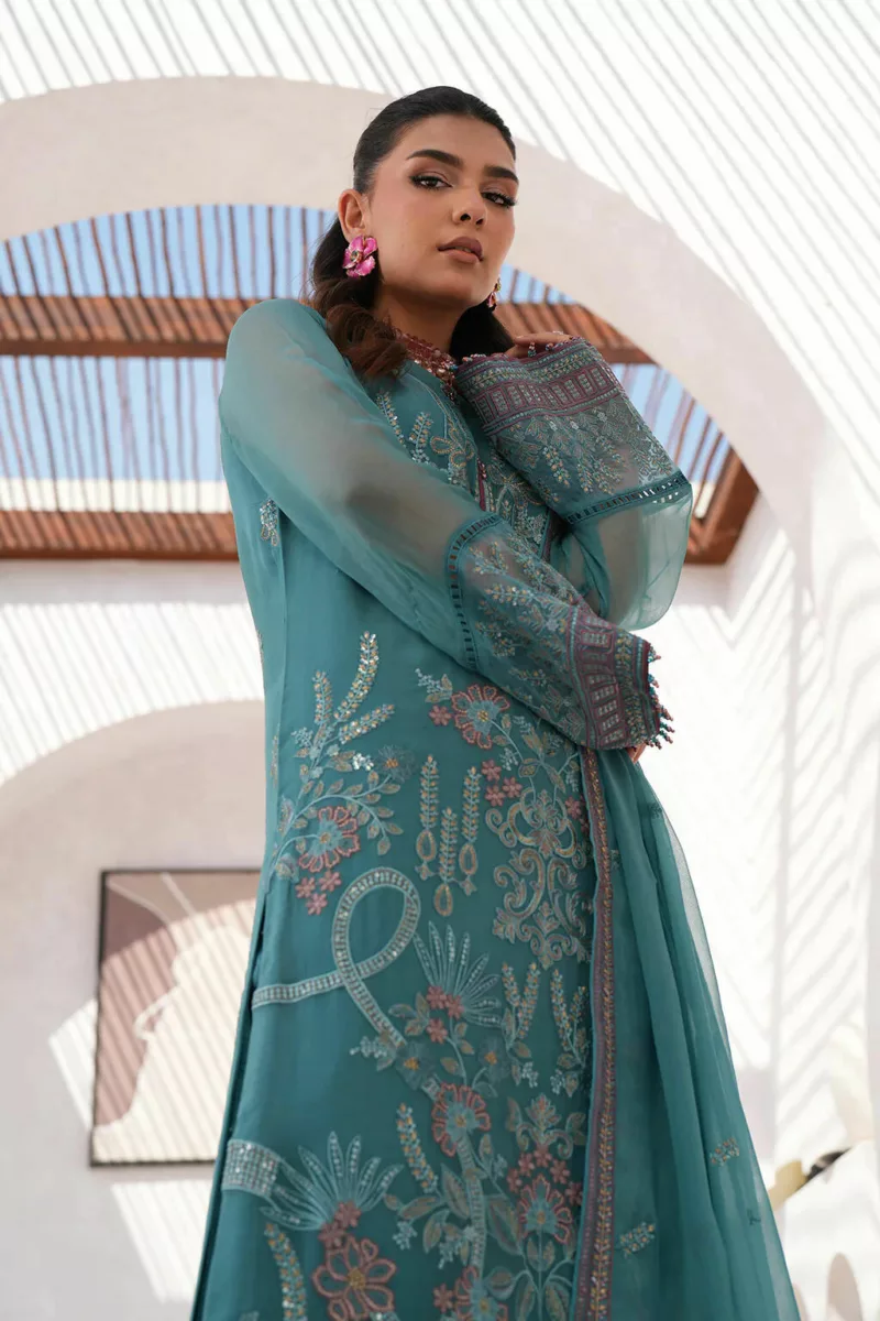 Khus Khas | Embroidered Chiffon | FAE K-1505 - Patel Brothers NX 6