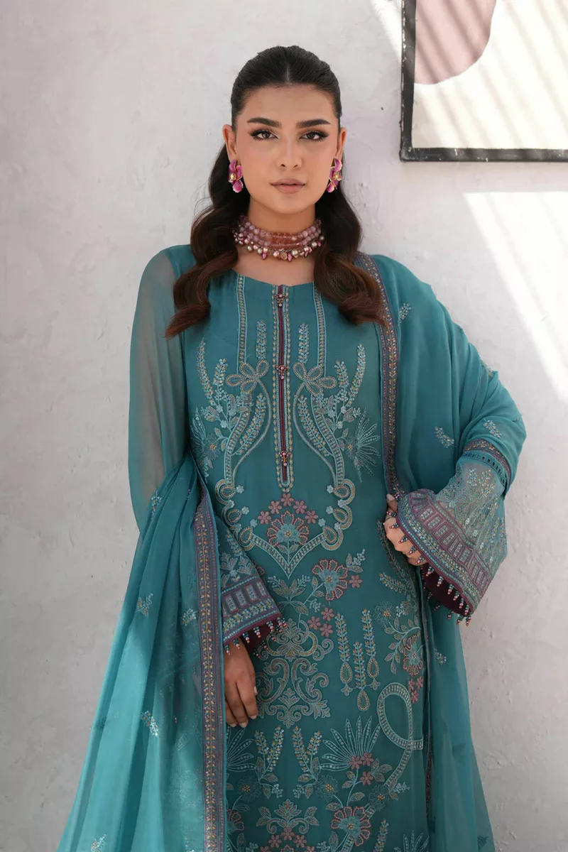 Khus Khas | Embroidered Chiffon | FAE K-1505 - Patel Brothers NX 8